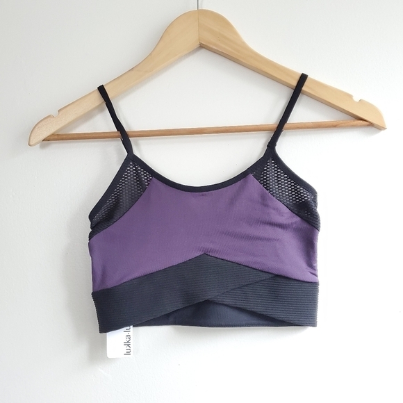New Lukka Lux Skakkur Adjustable Straps Nootka Activewear Yoga Sports Bra NWT XS - Picture 6 of 10